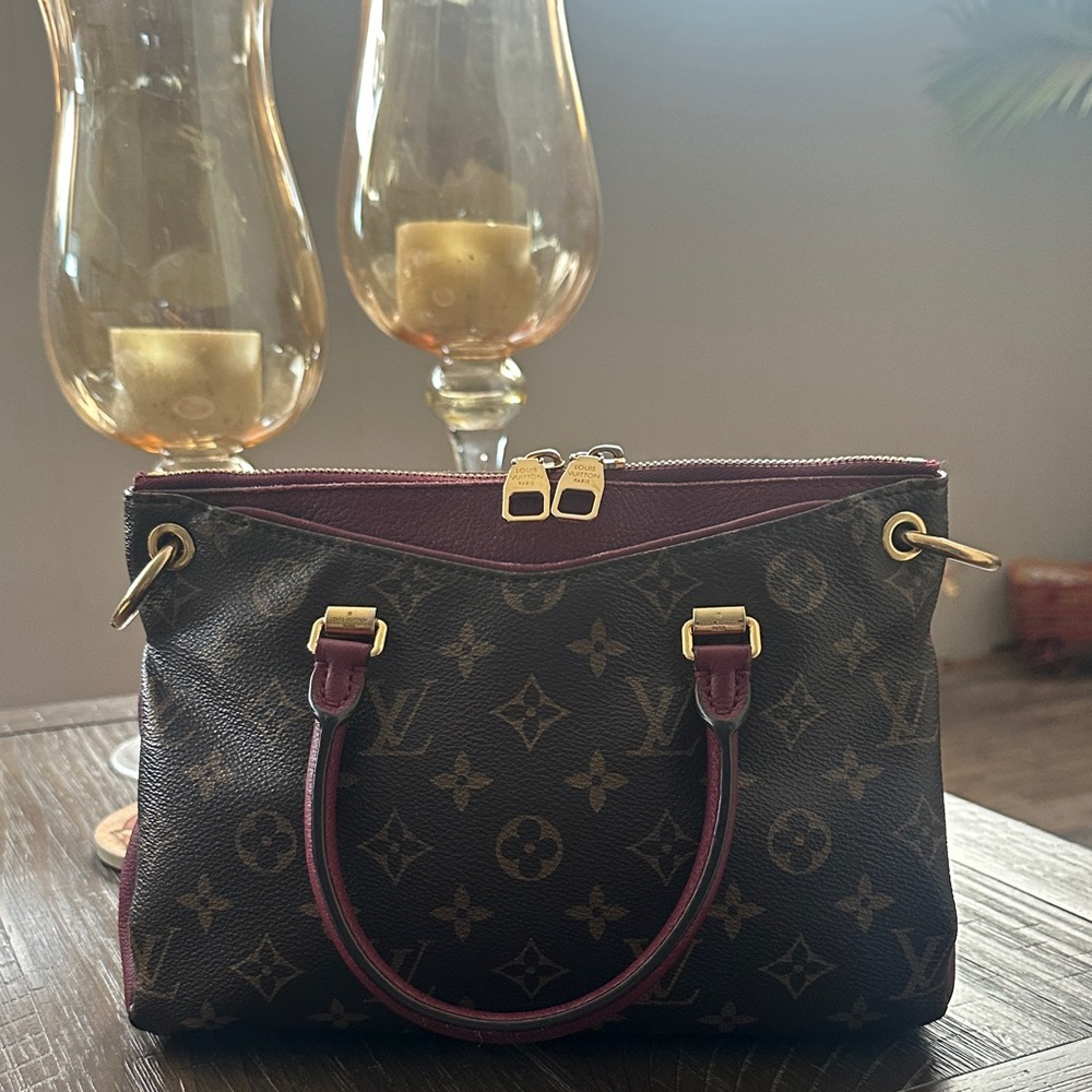 Louis Vuitton monogram Pallas BB Raisin/Plum bag only - Picture 4 of 17